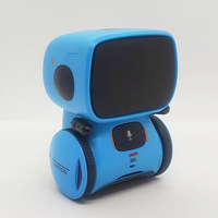 AI interactif intelligent avec reconnaissance vocale, réponse tactile, contrôle par application Wi-Fi, écran LED et batterie rechargeable