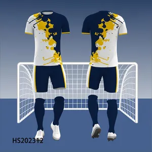 Nouvelle saison club équipe de haute qualité personnalisé respirant impression numérique vêtements de football uniforme maillot ensemble maillot de football