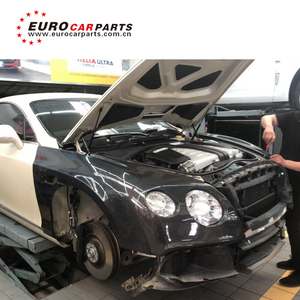 Bely Continental <span class=keywords><strong>GT</strong></span> kit <span class=keywords><strong>carrosserie</strong></span> ancienne à nouvelle avec pare-chocs avant conduits d'ailes en carbone finber - Product Image 1