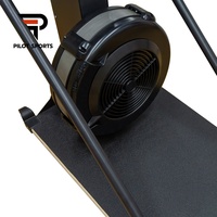 Equipo de gimnasio comercial máquina Erg de esquí Simulador de esquí de fitness máquina de entrenamiento de esquí con soporte de suelo y monitor de frecuencia cardíaca