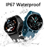 Reloj Inteligente ZL02 con Llamadas para Android, Resistente al Agua IP67, Ritmo Cardíaco, Presión Arterial y Oxígeno en Sangre, para Hombre y Mujer