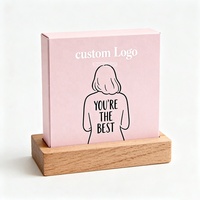 Cartes de motivation en papier mat écologique personnalisées OEM Citations inspirantes Cartes d'affirmation de soins personnels pour les femmes