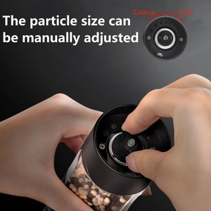 NOUVEAU Moulin Électrique Huohou pour Poivre, Épices, Grains, Sel, avec Lumière LED, 6 Modes, Outil de Cuisine, Lot de 2 Pièces - Product Image 4