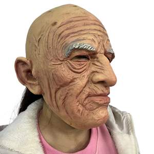 Masques d'Halloween, Masques de fête effrayants d'Halloween, Masque de vieil homme d'Halloween Jeu Masque d'Halloween Masque de docteur de la peste - Product Image 2