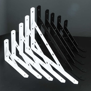 삼각형 브래킷 브래킷 벽 코너 코드 라미네이트 내 하중 선반 철 고정 파티션 지원 브래킷 - Product Image 2