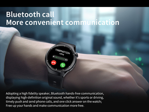 Đồng hồ thông minh Valdus <span class=keywords><strong>Android</strong></span> 5.0 theo dõi giấc ngủ Dự báo thời tiết đồng hồ nam 4 Pro phù hợp với đồng hồ thông minh sạc không dây - Product Image 2