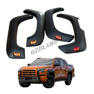 Aksesori Fender flare dengan lampu LED, untuk Triton L200 Series 2024 Dual Cab 4x4