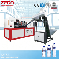 Machine de fabrication de bouteilles étirées à 4 cavités ZG-4000, usine de bouteilles d'eau, garantie et gestion du service