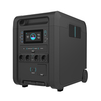 Générateur solaire portable, batterie au lithium 6144Wh, grande capacité, alimentation de secours, système d'énergie solaire domestique 4200W