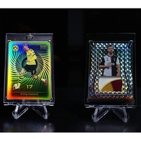 Porte-cartes magnétique 35PT avec protection UV, protège-cartes rigide transparent pour collection de cartes TCG, vente en gros, taille standard