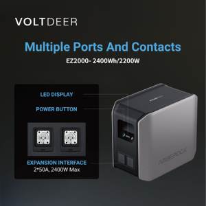 Портативный генератор VOLTDEER для солнечной батареи 12 В - Product Image 6