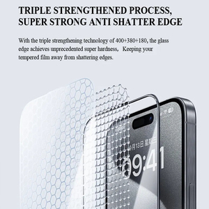 Ma Thuật Hộp Slik In HD Tempered Glass Phim Dễ Dàng Cài Đặt Bảo Vệ Màn Hình Cho iPhone 15 Pro Max Cho 16 Pro Cho Samsung S24 - Product Image 6