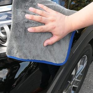 Sợi Nhỏ Xe Khô Khăn Siêu Thấm Xoắn Đống Xe Khăn Nhanh Chóng Làm Khô Lớn Làm Sạch Lint-Miễn Phí Chi Tiết Vải Màu <span class=keywords><strong>X</strong></span>ám - Product Image 3