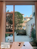 Ventanas de Madera Maciza y Aluminio con Aislamiento Acústico para Casa, Villa, Hotel de Lujo/Proyecto Residencial de Alta Gama