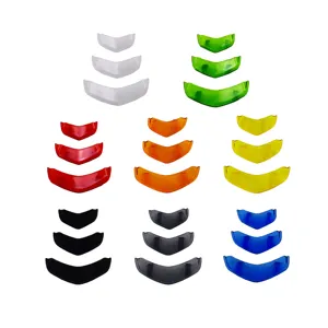 Para piezas <span class=keywords><strong>de</strong></span> scooter Vespa, cubierta decorativa del panel frontal, cubierta <span class=keywords><strong>de</strong></span> bocina, 3 piezas, color transparente para GTS 300 - Product Image 1