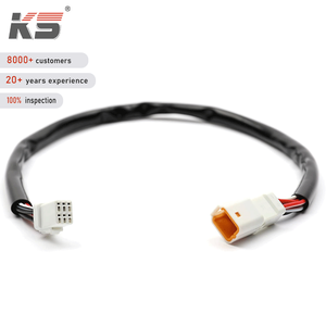 2/3/4/6/8 Pin su geçirmez oto kablo tesisatı konnektörü Jst Jwpf kablo otomotiv montaj 02R-JWPF-VSLE-S Pvc otomatik kablo demeti - Product Image 1