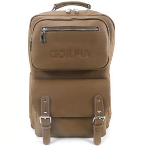 PU Leather Laptop <b>Backpack</b> Business Travel <b>Backpack</b> <b>Large</b> Capacity Multi Pocket <b>Backpack</b> OEM Manufacturer - Product Image 2
