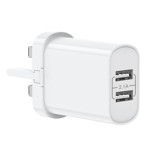 TOMMOX 10pcs Custom USB Wall Charger Fast Charging QC3.0/PD3.0 OTP Protection 2 USB Ports RP-U10