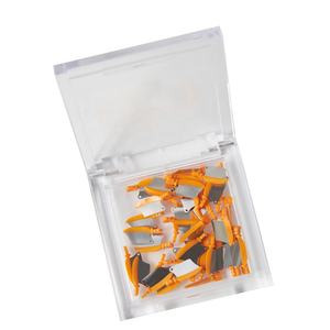 OEM dentario denti primi interprossimale in plastica coltello a cuneo con protezione dentale in acciaio inox matrice materiale dentale strumenti per sport di protezione - Product Image 1