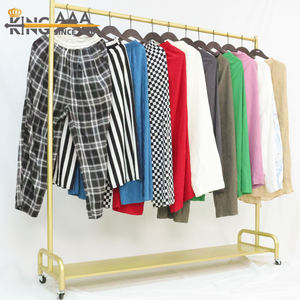 Jupe-culotte <span class=keywords><strong>d</strong></span>écontractée <span class=keywords><strong>d</strong></span>'été pour femme, grade A, <span class=keywords><strong>d</strong></span>'<span class=keywords><strong>occasion</strong></span>, propre, à jambes larges, en matériaux mixtes, qualité export, en balles de gros - Product Image 4