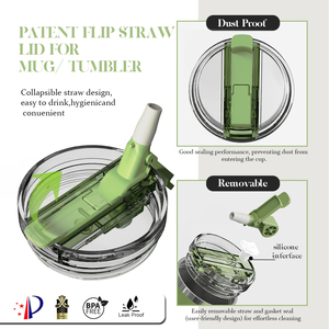 Ly giữ nhiệt thép không gỉ hai lớp 40oz, thiết kế mới <span class=keywords><strong>2025</strong></span>, tay cầm lớn, chống rơi, bền, kèm ống hút, cốc du lịch - Product Image 4