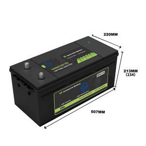 Batterie de camion sans entretien N170 12V 170Ah pour climatisation de stationnement et véhicules de pompiers, norme JIS, batterie de démarrage - Product Image 2