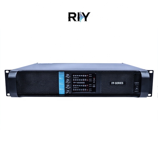 DP Series Digital Power Amplifier 2350 Watts 4 Channel 8 Ohm AC Metal Widely Voltage Switching Amplifier