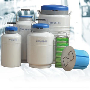 Récipients d'azote liquide à col large pour la conservation d'échantillons biologiques 30 litres 125mm YDS30-125 réservoir d'azote liquide - Product Image 6