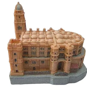 Resin miniature city building models architecture scale models polyresin decoration