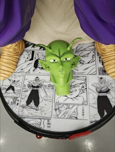 Statue de Piccolo grandeur nature 1:1 sur mesure avec base Dende & Manga, figurine d'anime de collection, décoration - Product Image 2