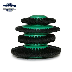 Brosse de polissage Rotifix 10 mm, poils en plastique vert, pour le nettoyage des bijoux et des ornements - Product Image 4