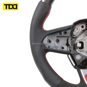 Volant en fibre de carbone véritable personnalisable TDD adapté à Renault Mégane 4 Mégane 2 - Product Image 4