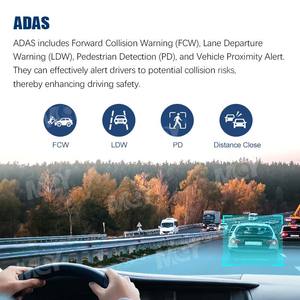 Vision nocturne 1080p 4g surveillance en direct voiture Dvr <span class=keywords><strong>cam</strong></span>éra avant et intérieur Ai Adas Dsm gestion de flotte Dashcam Dash <span class=keywords><strong>Cam</strong></span> pour camion - Product Image 4