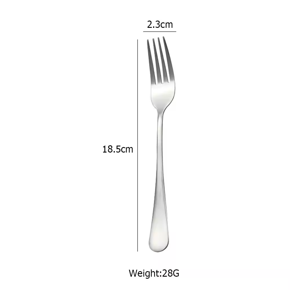 2# Fourchette à dessert-18,5 cm