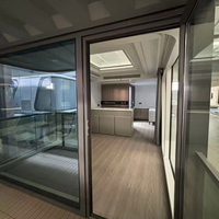 Conteneur de capsule spatiale moderne pour villas et petites maisons Cabine de petite maison mobile personnalisée Conteneur de cabine Apple pour hôtel