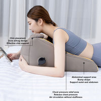 Portable Air Retour Coussin Gonflable Lit Wedge Oreiller Relax Confort Repos Voyage Jambe Altitude Oreiller