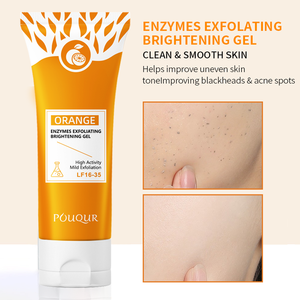Nuevo Gel Exfoliante Facial con Enzimas de Naranja 100g, Control de Grasa, Eliminador de Piel Muerta, Limpiador Facial - Product Image 4
