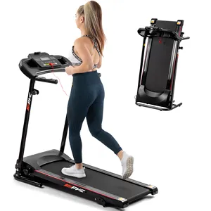 Ready To Ship USA Folding Treadmills with Bluetooth and Incline, 2.5HP Foldable Running Machine Electric Compact Treadmills