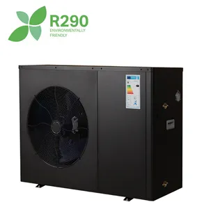 R290 Gleichstrom-Wechselrichter-Wärmepumpe zum Heizen, Kühlen und Warmwasser, 6kW, 8kW, 12kW, 16kW, A.