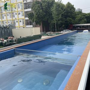 Custom Home Container Zwembad 40ft Buiten Bovengronds Verzending Container Zwembad Met <span class=keywords><strong>Spa</strong></span> - Product Image 4