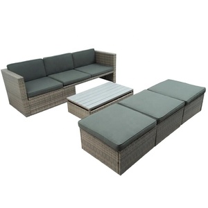 Sectional Outdoor Furniture Waterproof <b>Patio</b> Lounge Furniture Outdoor Garden <b>Rattan</b> <b>Sets</b> - Product Image 4