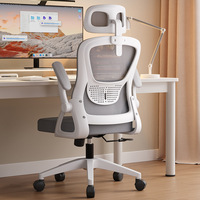 Chaise de bureau ergonomique confortable pour le travail à domicile, le soutien lombaire, les longues sessions de jeu, la salle de dortoir, l'étude