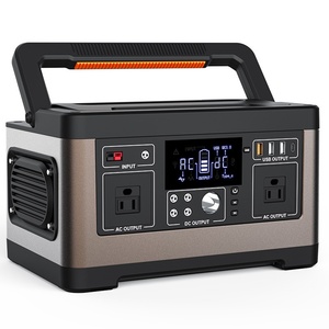 แบตเตอรี่สำรองพลังงานแสงอาทิตย์ 500W สำหรับแคมป์ปิ้ง 110V/220V USB AC พร้อมไฟฉายคลื่นไซน์บริสุทธิ์ และพอร์ต Type C สำหรับใช้ในรถยนต์และกิจกรรมกลางแจ้ง - Product Image 2