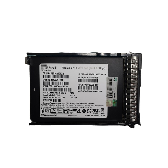 Server Hard Drive P18426-B21 P18484-001 1.92TB SATA 6G 2.5" SSD