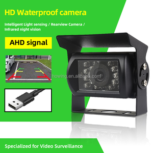 1080P HD không thấm nước Xem phía sau sao lưu máy ảnh với ai phát hiện điểm mù, tầm nhìn ban đêm và âm thanh, kết nối <span class=keywords><strong>USB</strong></span> cho xe hơi và <span class=keywords><strong>PC</strong></span> - Product Image 5
