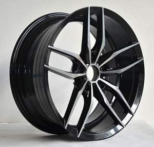 Ruedas <span class=keywords><strong>de</strong></span> Aleación <span class=keywords><strong>de</strong></span> Aluminio Forjadas a Medida con Radios para Vehículos <span class=keywords><strong>de</strong></span> Pasajeros y Camionetas - Ajuste Universal para Reequipamiento/Actualización - Product Image 1