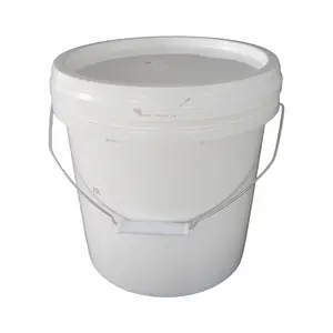 10升10千克/升聚丙烯塑料桶，带盖，用于油漆洗衣粉化学品