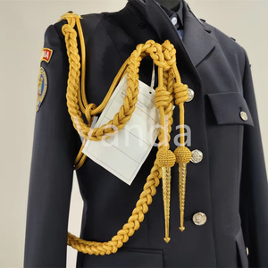 Cordón ceremonial Aigullere de color dorado para hombro derecho de alta calidad - Product Image 1