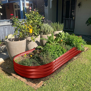 Kim Loại Lớn lên planter giường mạ kẽm lớn lên giường vườn cho rau - Product Image 5