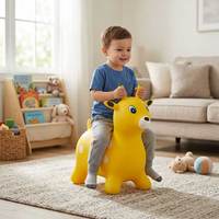 Livraison rapide, 5 couleurs différentes, animal gonflable en PVC